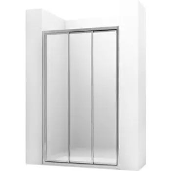 Душевая дверь Ambassador Forsa 130х195 прозрачная, хром (17021104NX)