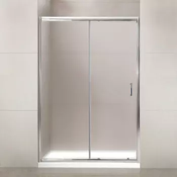 Душевая дверь BelBagno Uno 110х195 рифленое Punto, хром (UNO-195-BF-1-110-P-Cr)
