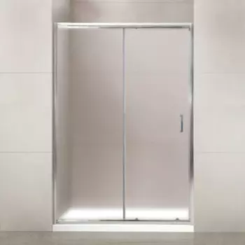 Душевая дверь BelBagno Uno 120х195 рифленое Punto, хром (UNO-195-BF-1-120-P-Cr)