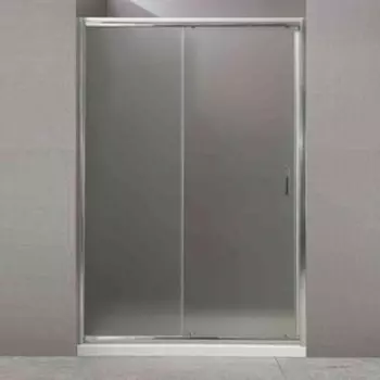 Душевая дверь BelBagno Uno BF-1 125х190 рифленая Punto, хром (UNO-BF-1-125-P-Cr)