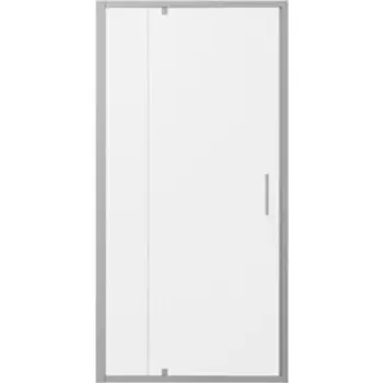 Душевая дверь Bravat Line 100х200 прозрачная, хром (BD100.4112A)