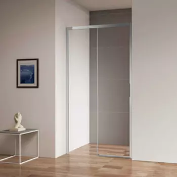 Душевая дверь Cezares Comfort BF-1 100х195 прозрачная, хром (COMFORT-BF-1-100-C-Cr)