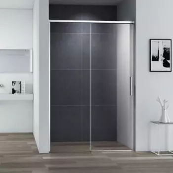 Душевая дверь Cezares Duet Soft 160х195 прозрачная, хром (DUET SOFT-M-BF-1-160-C-Cr)