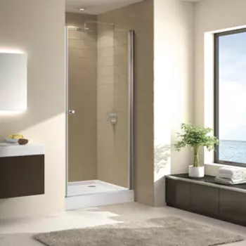 Душевая дверь Cezares Eco B-1 95x190 прозрачная, хром (ECO-O-B-1-95-C-Cr)