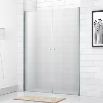 Душевая дверь Cezares Eco B-2 80x190 рифленая Punto, хром (ECO-O-B-2-80-P-Cr)