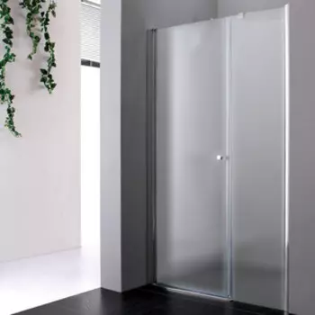 Душевая дверь Cezares Elena W-B-11 130х195 левая, рифленая Punto, хром (ELENA-W-B-11-60+70-P-Cr-L)