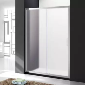 Душевая дверь Cezares Molveno BF-1 150x190 рифленая Punto, хром (MOLVENO-BF-1-150-P-Cr)