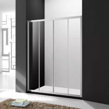 Душевая дверь Cezares Molveno BF-2 180x190 прозрачная, хром (MOLVENO-BF-2-180-C-Cr-IV)