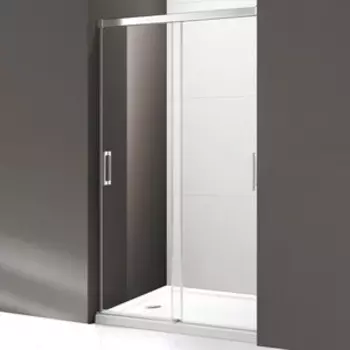 Душевая дверь Cezares Tandem-Soft BF-2 120x190 прозрачная, хром (TANDEM-SOFT-BF-2-120-C-Cr-IV)