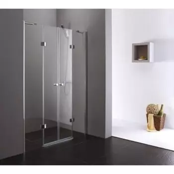 Душевая дверь Cezares Verona W-B-22 235х195 прозрачная, хром (VERONA-W-B-22-240-C-Cr)