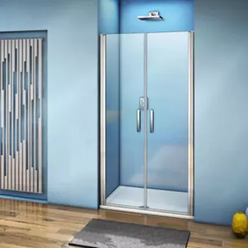 Душевая дверь Good Door Fantasy SD-90-C-CH 90х185 прозрачная, хром (ФА00020)