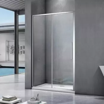 Душевая дверь Good Door Idea WTW-140-C-CH 140х195 прозрачная, хром (ИД00004)