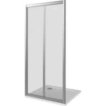 Душевая дверь Good Door Infinity SD-90-G-CH 90х185 матовая Grape, хром (ИН00047)