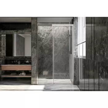 Душевая дверь Veconi Premium Trento PTD-30CH 150х200 прозрачная, хром (PTD30-CH-150-01-C4)