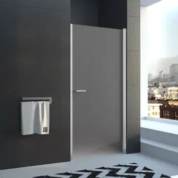 Душевая дверь Veconi Vianno 90x195 рифленая Pear, хром (VN43-90-02-19C1)