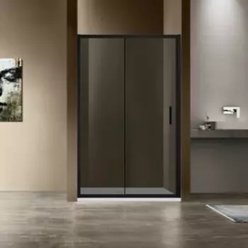 Душевая дверь Vincea Garda VDS-1G 120х190 стекло тонированная, черная (VDS-1G120CGB)