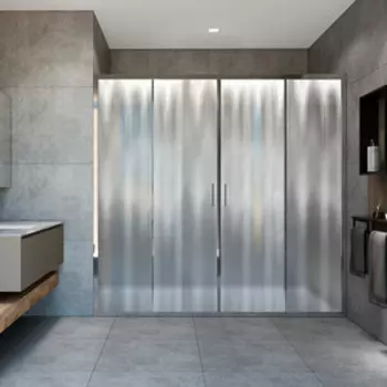 Душевая дверь Vincea Garda VDS-1G 170х190 шиншилла, хром (VDS-1G2170CH)