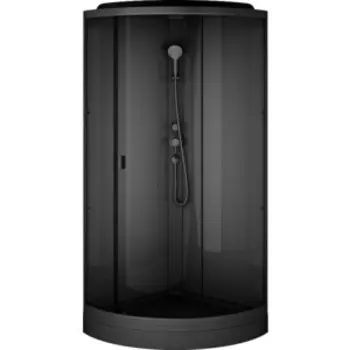 Душевая кабина Am.Pm Gem 90x90 черная (W90C-401-090BT)