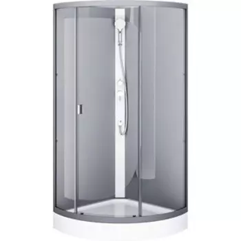 Душевая кабина Am.Pm X-Joy 90х90 без гидромассажа, графит (W88C-301-090GG)