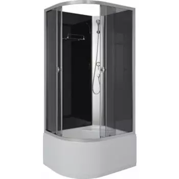 Душевая кабина Niagara Eco E100/80/40R/TN/BK 100х80х195 правая