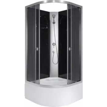 Душевая кабина Niagara Eco E80/40/TN/BK 80х80х195