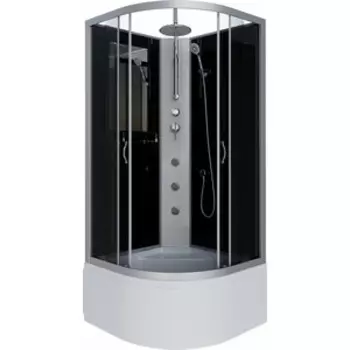 Душевая кабина Niagara NG-2507-14BKTG 80х80х210-240