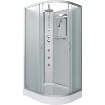 Душевая кабина Niagara NG-3312-14LBKTG 120х80х210-240 левая