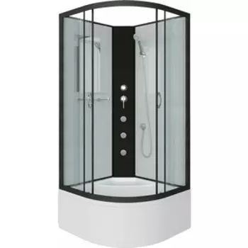 Душевая кабина Niagara NG-6707-14BKG 80х80х215