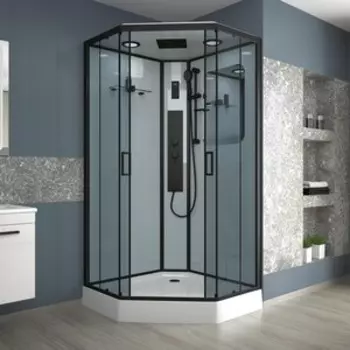 Душевая кабина Niagara NG-6901-01GD BLACK 90х90х220
