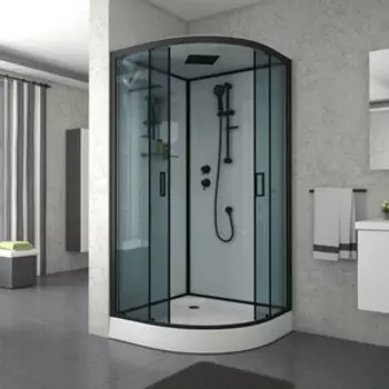 Душевая кабина Niagara NG-6902-01 BLACK 100х100х210