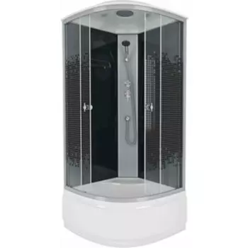 Душевая кабина Niagara NG-7509-14 BLACK 100х100х215