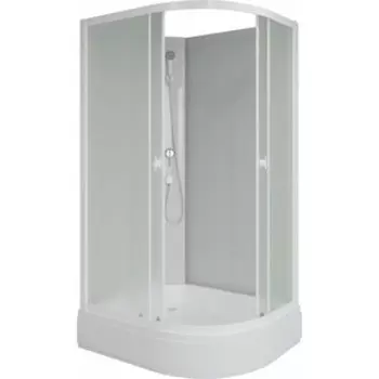 Душевая кабина Niagara Promo P110/80/26L/MT/BK 110х80х200 левая