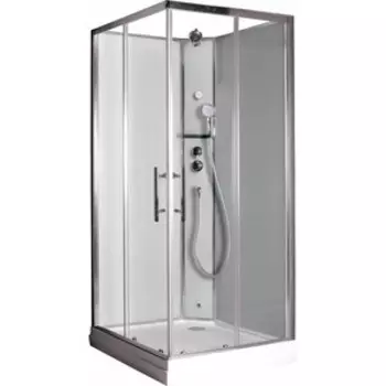 Душевая кабина Timo Premium 100х100х225 стекло прозрачное (ILMA-101)