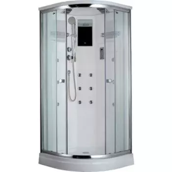 Душевая кабина Timo Lux 90х90х225 стекло прозрачное (T-7709 New)