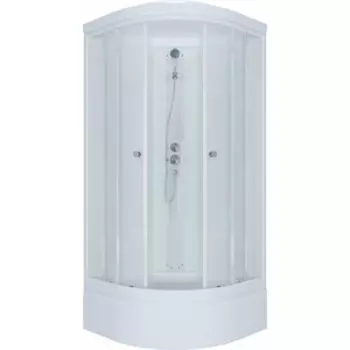 Душевая кабина Triton Ультра 90x90 задние стенки матовые, стекла прозрачные (Щ0000061849)