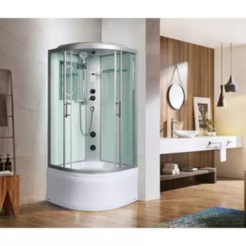 Душевая кабина WeltWasser WW500 Halle 904 с гидромассажем 90х90х217 (10000003248)