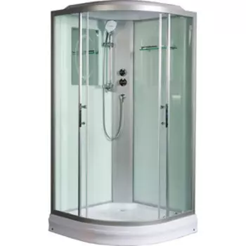 Душевая кабина WeltWasser WW500 Werra 1002 с крышей 100х100х217 (10000003227)