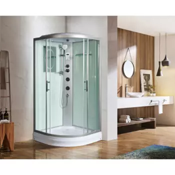 Душевая кабина WeltWasser WW500 Werra 1004 с гидромассажем 100х100х217 (10000003233)