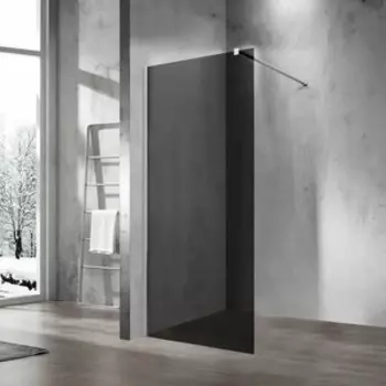 Душевая перегородка Vincea Walk-In VSW-1H 120х120х200 профиль хром, стекло тонированное (VSW-1H120CG)