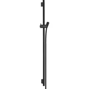 Душевая штанга Hansgrohe Unica S Puro 90 см, с шлангом, черный матовый (28631670)