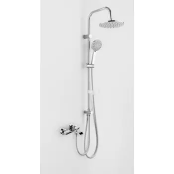 Душевая система Agger Happy со смесителем, хром (A0493500)