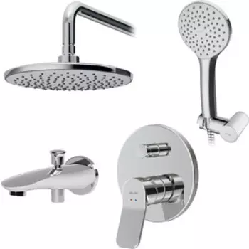Душевая система Am.Pm X-Joy 220 со смесителем, хром (FB85A10000)