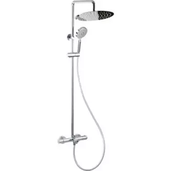 Душевая система Bravat Waterfall с термостатом, хром (F639114C-A5-RUS)