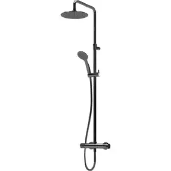 Душевая система Cezares Leaf черный матовый (LEAF-CDA-23-NOP)