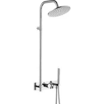 Душевая система Cezares Moon с термостатом, хром (MOON-CD-TA200-01)