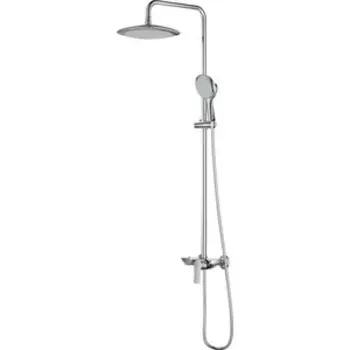 Душевая система D&K Rhein-Reisling со смесителем, хром (DA1273701B03)