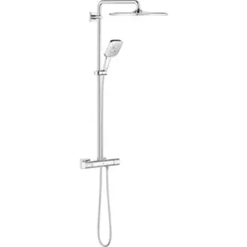 Душевая система Grohe Rainshower SmartActive Cube с термостатом, хром (26649000)