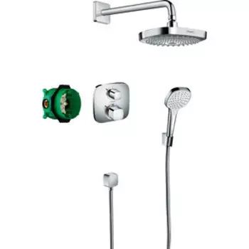 Душевая система Hansgrohe Croma Select E с термостатом Ecostat (27294000)