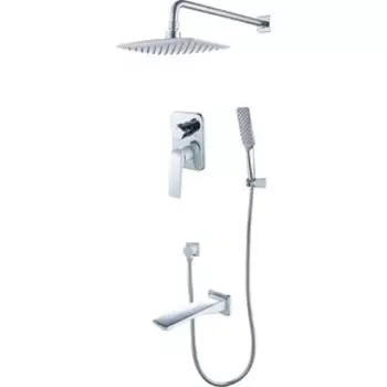 Душевая система Lemark Allegro с изливом, хром (LM5922CW)