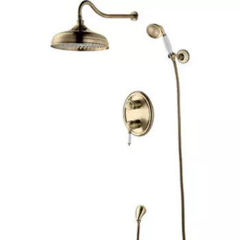 Душевая система Lemark Villa встраиваемая, бронза (LM4829B)